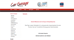 Desktop Screenshot of car-garage.de